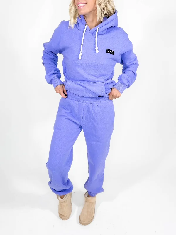 Ampersand Ave Comfort Zone Joggers- Periwinkle-FINAL SALE