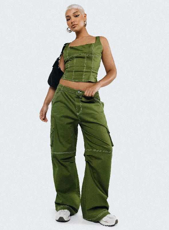 Dobson Pants Green