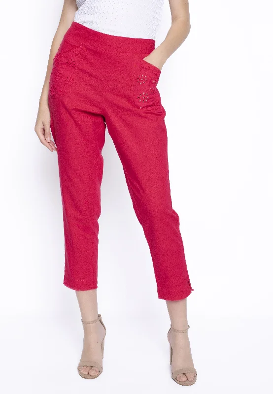 Eyelet Pocket Pants