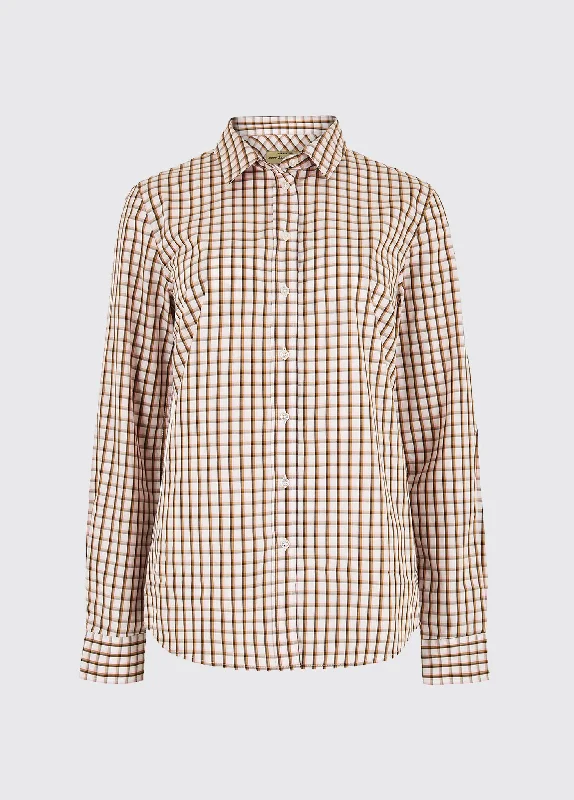 Gillyflower Check Shirt - Olive Multi - EU 36