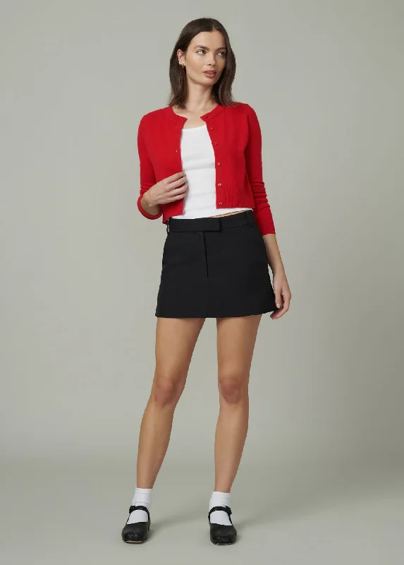 THE CHLOE TAILORED MINI SKIRT