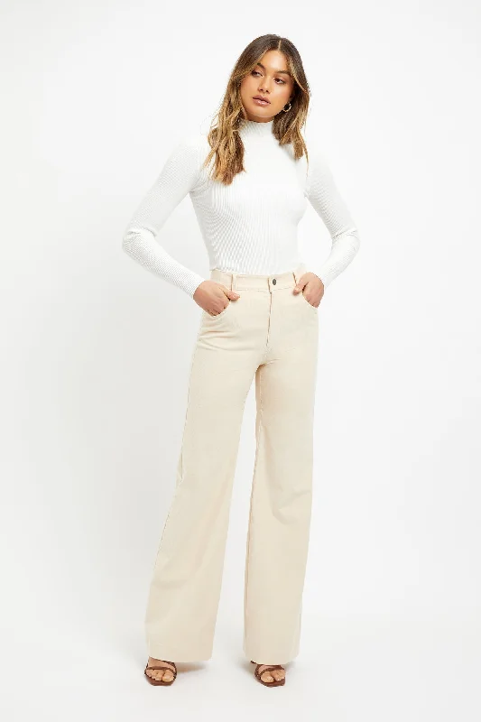 Wide Leg Cord Pant