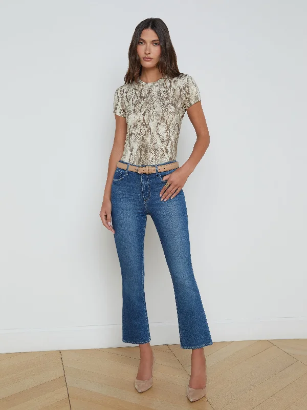 Mira Cropped Bootcut Jean