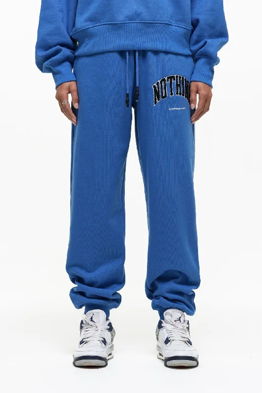 Varsity Boucle Blue Jogger (Final Sale)