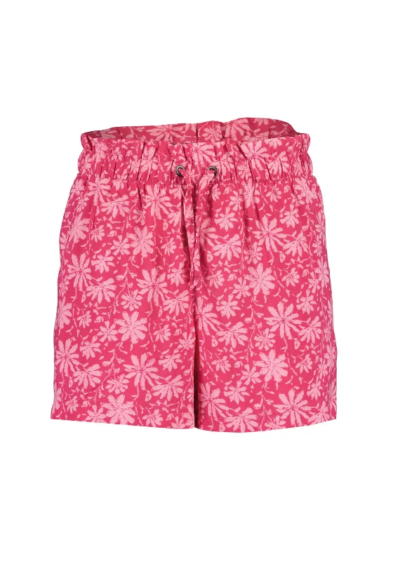 Blue Seven Older Girl Floral Shorts, Pink