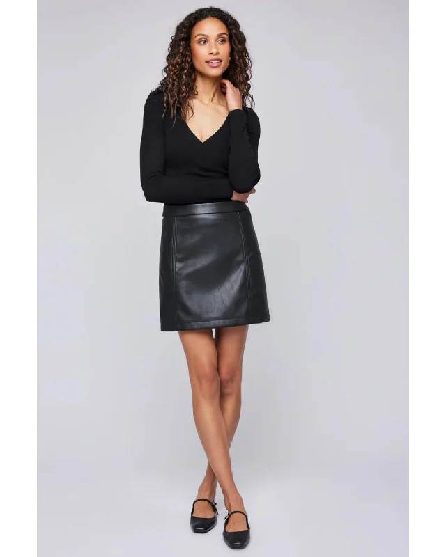 Chrissy Mini Skirt Black