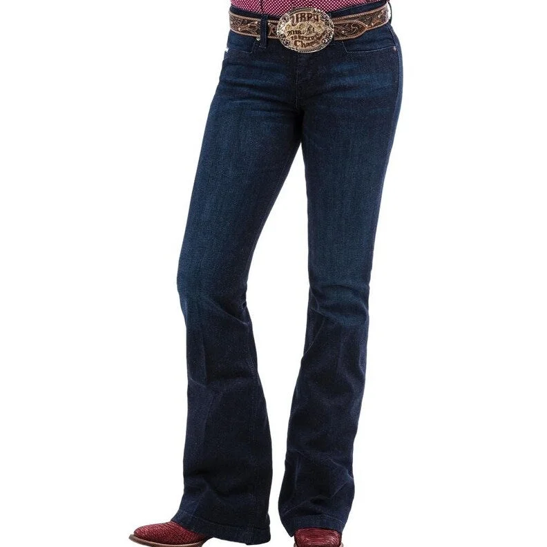 Cinch Western Jean Women Lynden Trouser Moderate Dark Rinse MJ81454071