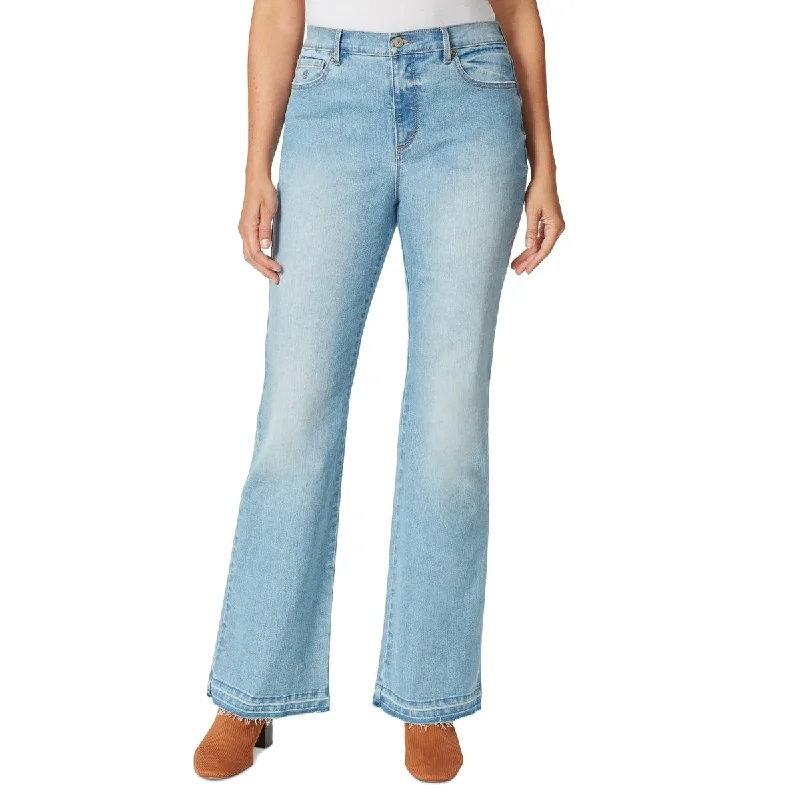 Gloria Vanderbilt Women's Amanda Classic Rise Released Hem Bootcut Jeans Blue Size 6