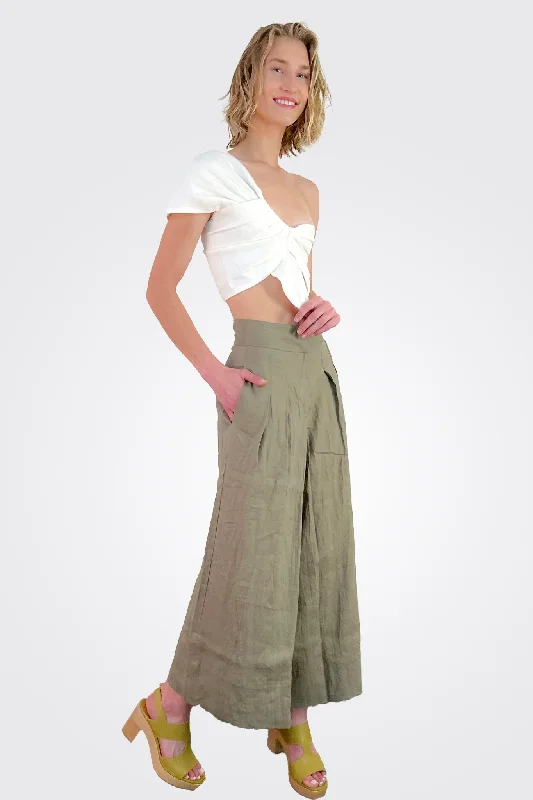 Linen Pant - Vineyard