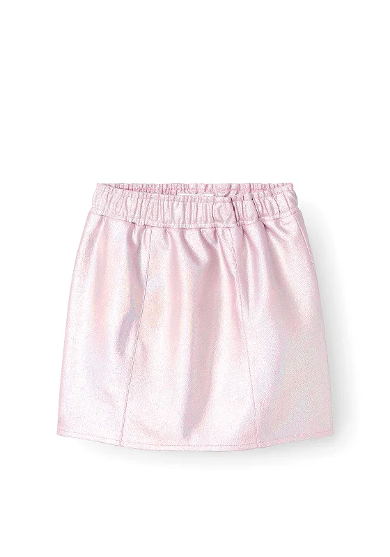 Name It Kid Girl Remee Glitter Skirt, Corsage Pink