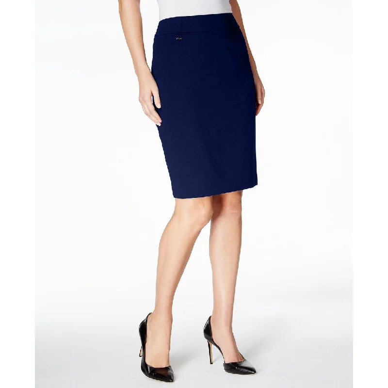 Calvin Klein Women's Pencil Skirt Navy Size 1