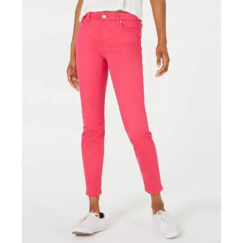 Celebrity Pink Junior's Ankle Skinny Jeans Pink Size 7